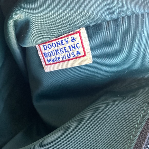 Dooney & Bourke Bags Dooney Bourke Vintage Black Leather Double